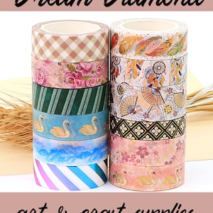 Goudfolie, washi tape, lijm, masking tape, papier knutselen, plakboek, planner, kinderen knutselen, kaarten maken, knutselen benodigdheden, dagboek, mysterie