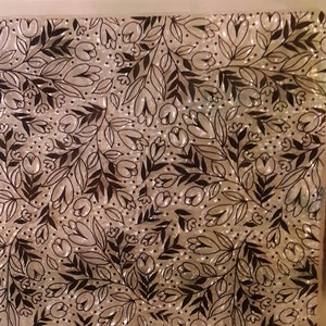 carimbo de fundo, flores, folhas, flores silvestres, artes e ofícios, materiais para artesanato, confecção de cartões, scrapbooking, mídia mista, artesanato em papel