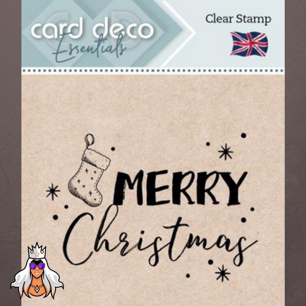 Merry Christmas, Clear Stamp, paper crafts,card making, tags, scrapbooks, journals,mixed media,inks, markers, embossing powders, watercolors