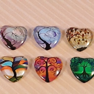 Tree of Life, cover minder, needle minder, heart, moon, diamond painting, embroidery, arts and crafts, craft supplies, Celtic, hobby, Magnet