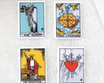 Tarot Card cover minders, needle minder, Punk, Magical Divination,  fortunetelling , diamond painting, craft supplies, embroidery