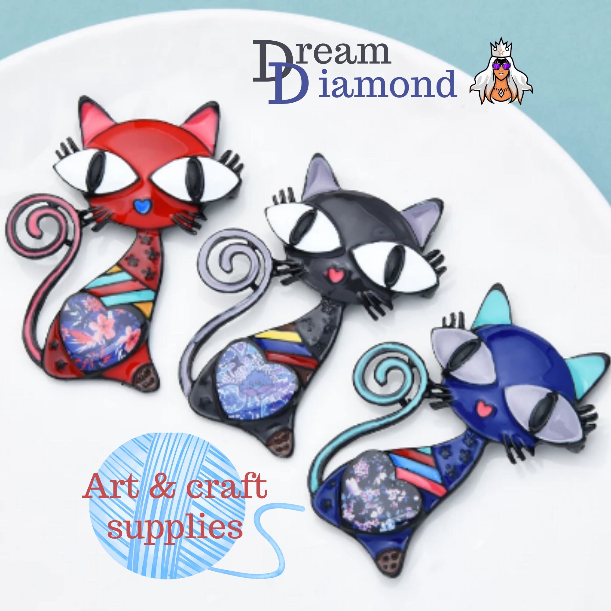 Animal Diamond Paint - Etsy Animal Diamond Paint - Etsy