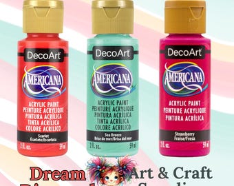 DecoArt Americana Acrylic Paint 2oz, sold separately