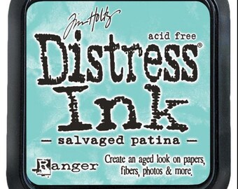 Clearance, Tim Holtz Distress Ink Pad, Salvaged Patina, Scrapbook & Card Making