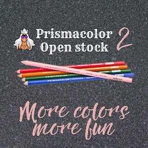 Prismacolor Premier, crayons de couleur, stock ouvert, artiste, illustration, coloriage pour adultes, revues, techniques mixtes, carnets de croquis, albums de coupures, softcore