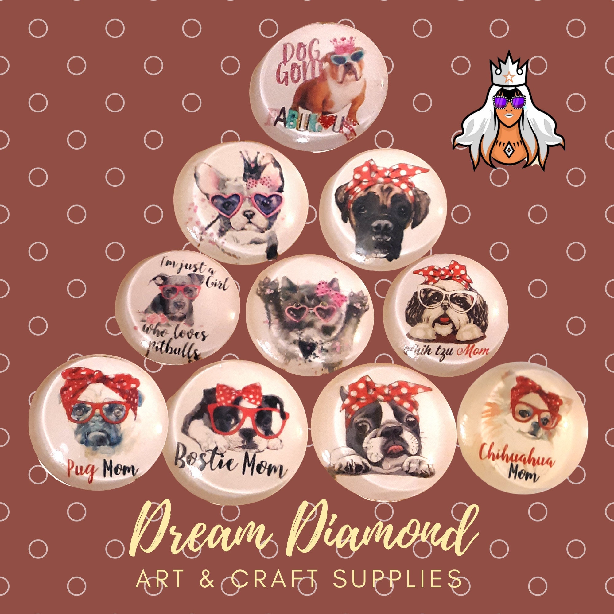 Custom Diamond Painting Kits with Photo Text – Personalized Diamond Art,  Customized Private Picture Arts Craft Decor for Family, Mom, Dad, Kids,  Dog