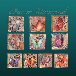 Butterfly,garden,cover minder,needle minder, craft supplies,glass cabochons,magnets,diamond painting,embroidery,cross stitch,sewing,quilting