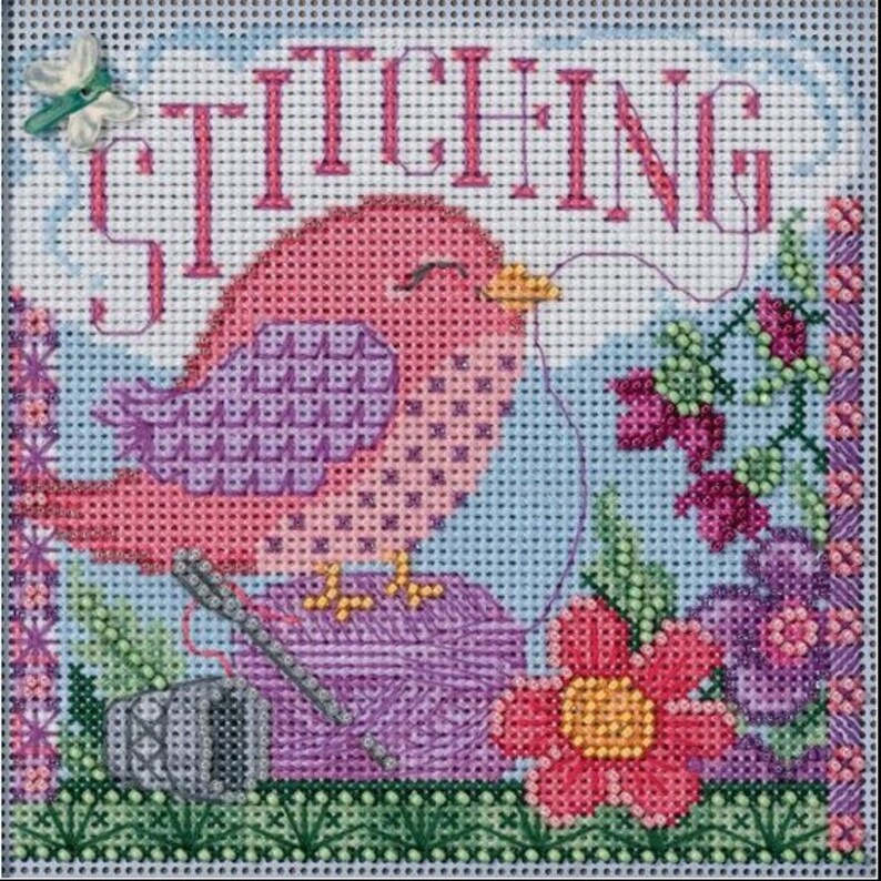 Mill Hill Buttons Beads Counted Cross Stitch Etsy