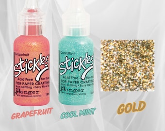 Ranger Stickles Glitter Glue, Paper Crafts Embellishment (.5oz)