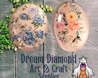 Flowers, needle minder,cover minder,blue, watercolor,garden, rose,diamond painting, cross stitch,embroidery, craft supplies, sewing,quilting