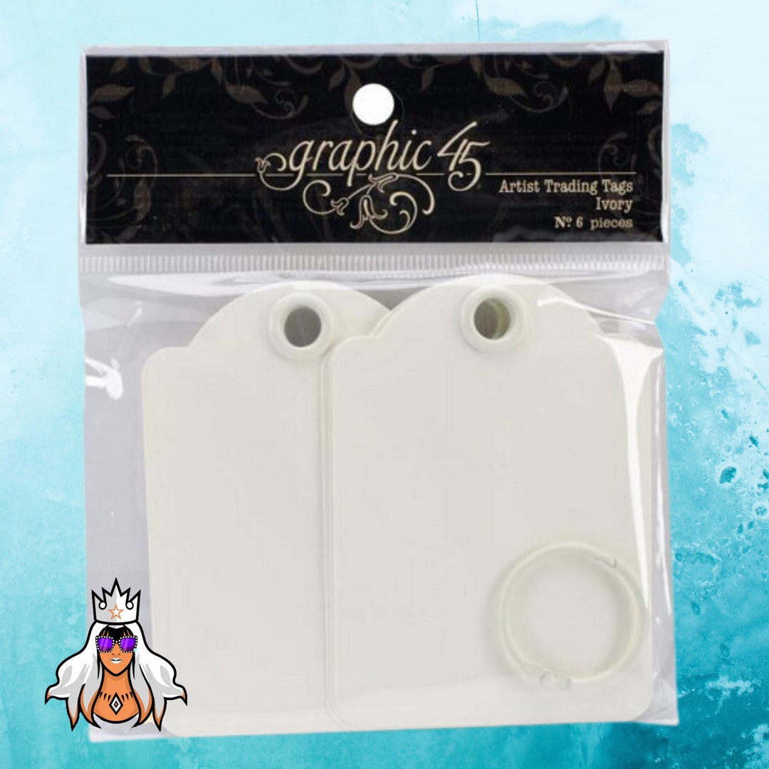 Graphic 45 Staples Artist Trading Tagpaper Etsy