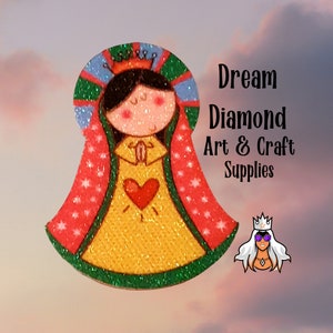 CLEARANCE,Felted,cover minder,needle minder,heart,sacred heart,magnet,diamond painting,craft supplies,embroidery,cross stitch,queen,princess