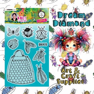 Das Leben eines Käfers, Briefmarken, Studio Licht, Kunst by Marlene, Natur, Papiermodelle, Karten, Scrapbook, Mixed Media, Journals, Tinten, Marker, Schreibwaren