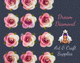 Mulberry, Paper Flowers, Prima Marketing, Embellishments,pink, scrapbook, mixed media,card making,craft supplies,greeting cards, altered art