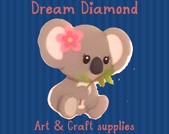 LIQUIDACIÓN, Koala, oso, lindo, animal, organizador de fundas, organizador de agujas, pintura de diamantes, bordado, punto de cruz, artes, suministros para manualidades, cocina