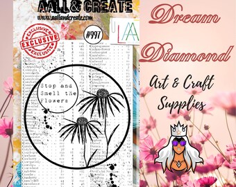 Clear Stamp Set, Floral Menu, background, paper crafts, card making, kids crafts, journals, mixed media, planners, dictionary, ink, markers
