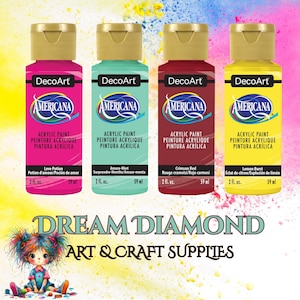 Peinture acrylique 2 oz, art déco, peintures artisanales, créations en papier, à base d'eau, décoration d'intérieur, techniques mixtes, travaux manuels pour enfants, journal artistique, assiette en geli, art altéré