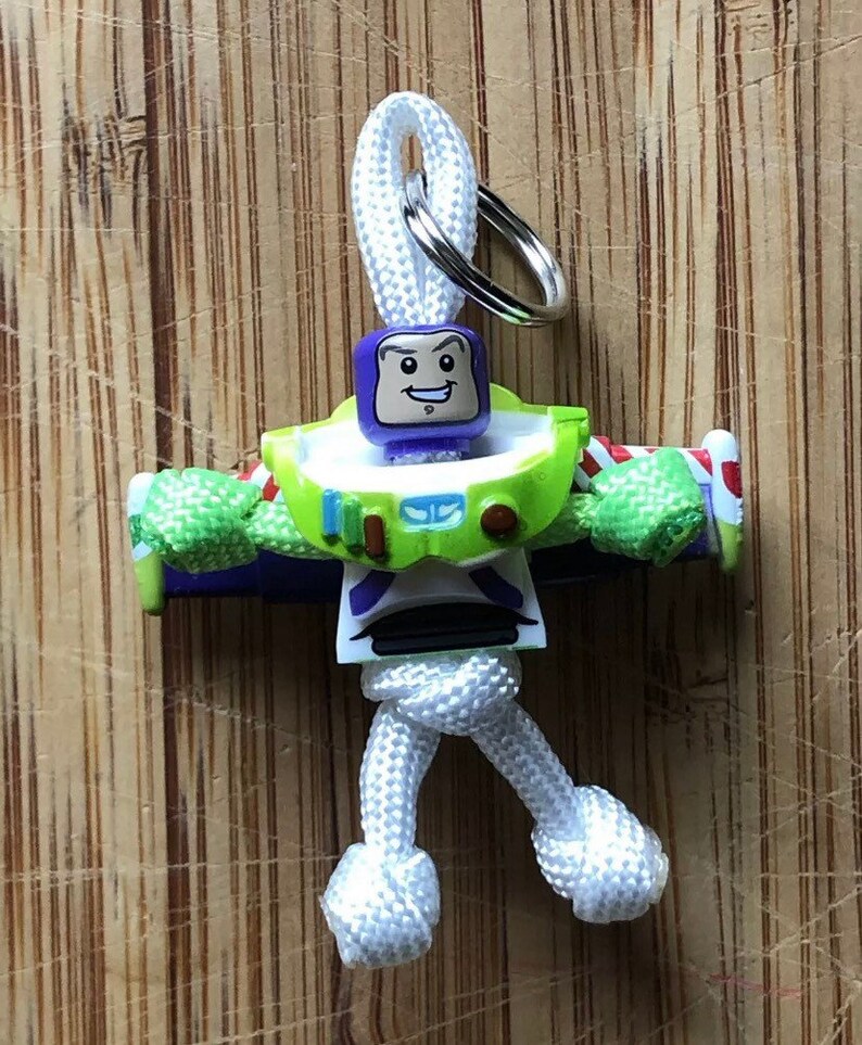 The Original Buzz Lightyear Paracord Buddy Keychain Keyring Etsy UK