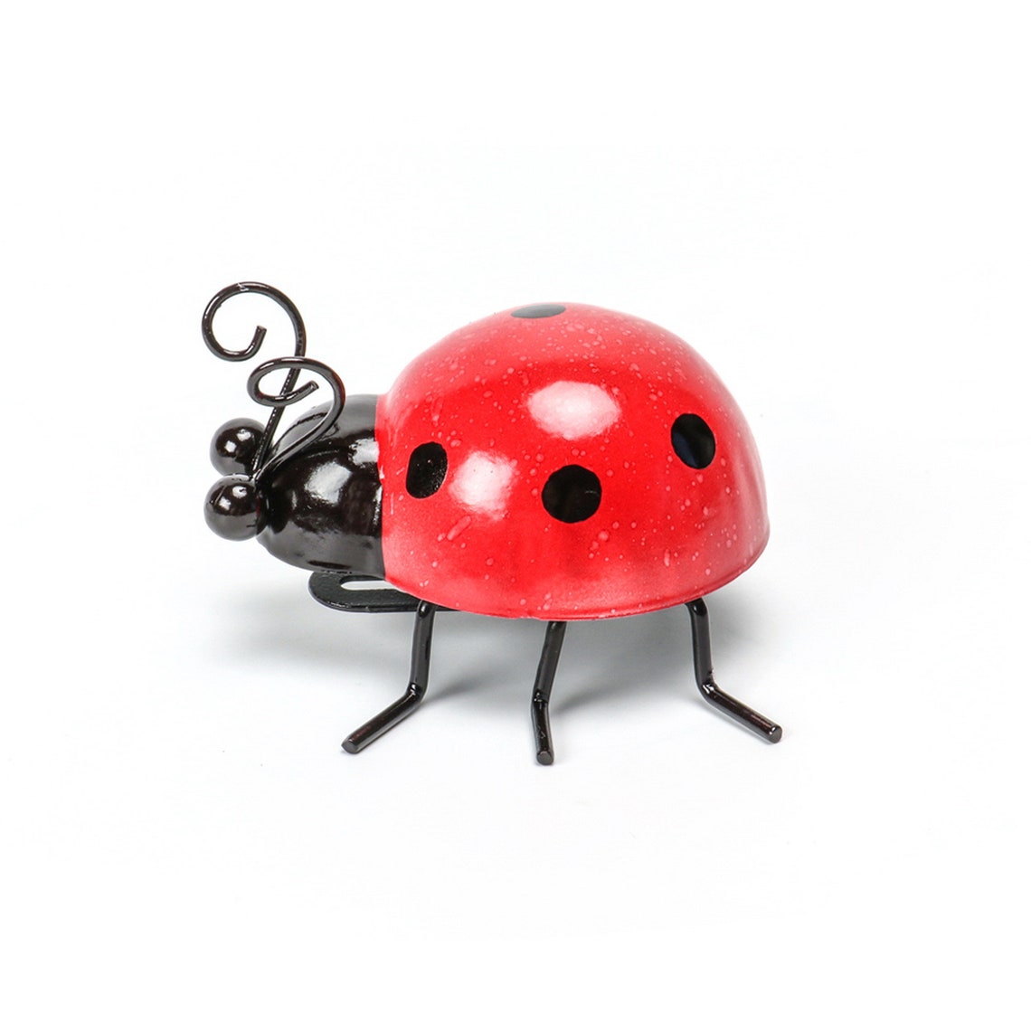 Set of 4 Colorful Metal Ladybugs Wall Decor Wall Art Etsy