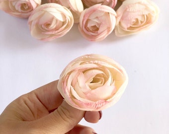 10 pcs Artificial Flowers, Flowers, Blush flowers, Silk flowers, Wedding flowers, Supplies, Fake flowers, Home decoration, Christmas, Party
