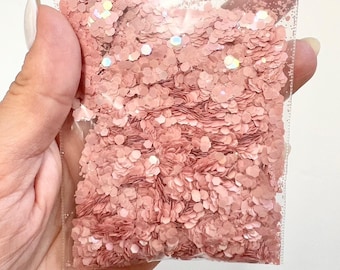 Mezcla de purpurina gruesa rosa, purpurina de energía cósmica, mezcla de purpurina para rostro, cuerpo, cabello, uñas, purpurina para resina de vaso, proveedor de purpurina para manualidades.