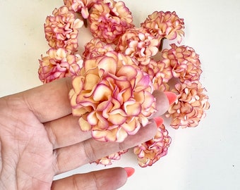 Lot De 2 Bouquets De Pivoines Et Hortensias Artificielles En Soie Pour