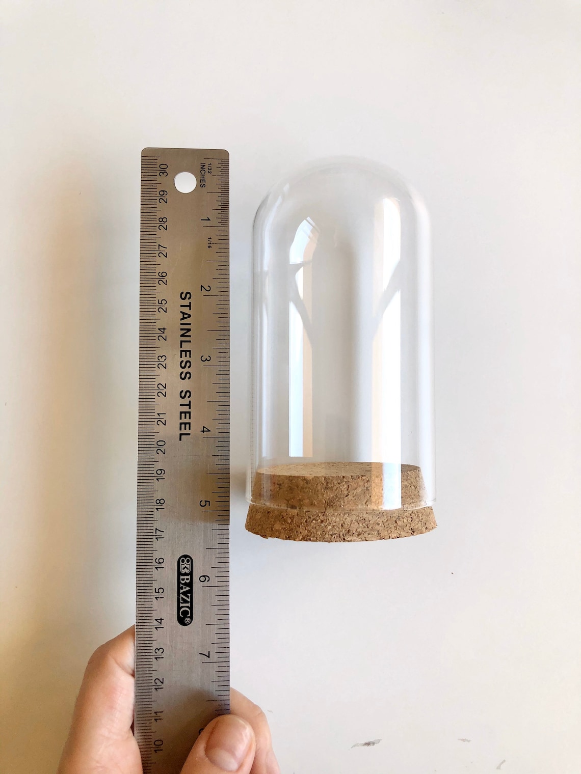 Big Dome Glass Jar 120x68mm Dome Jar Cloche Dome Cork Etsy