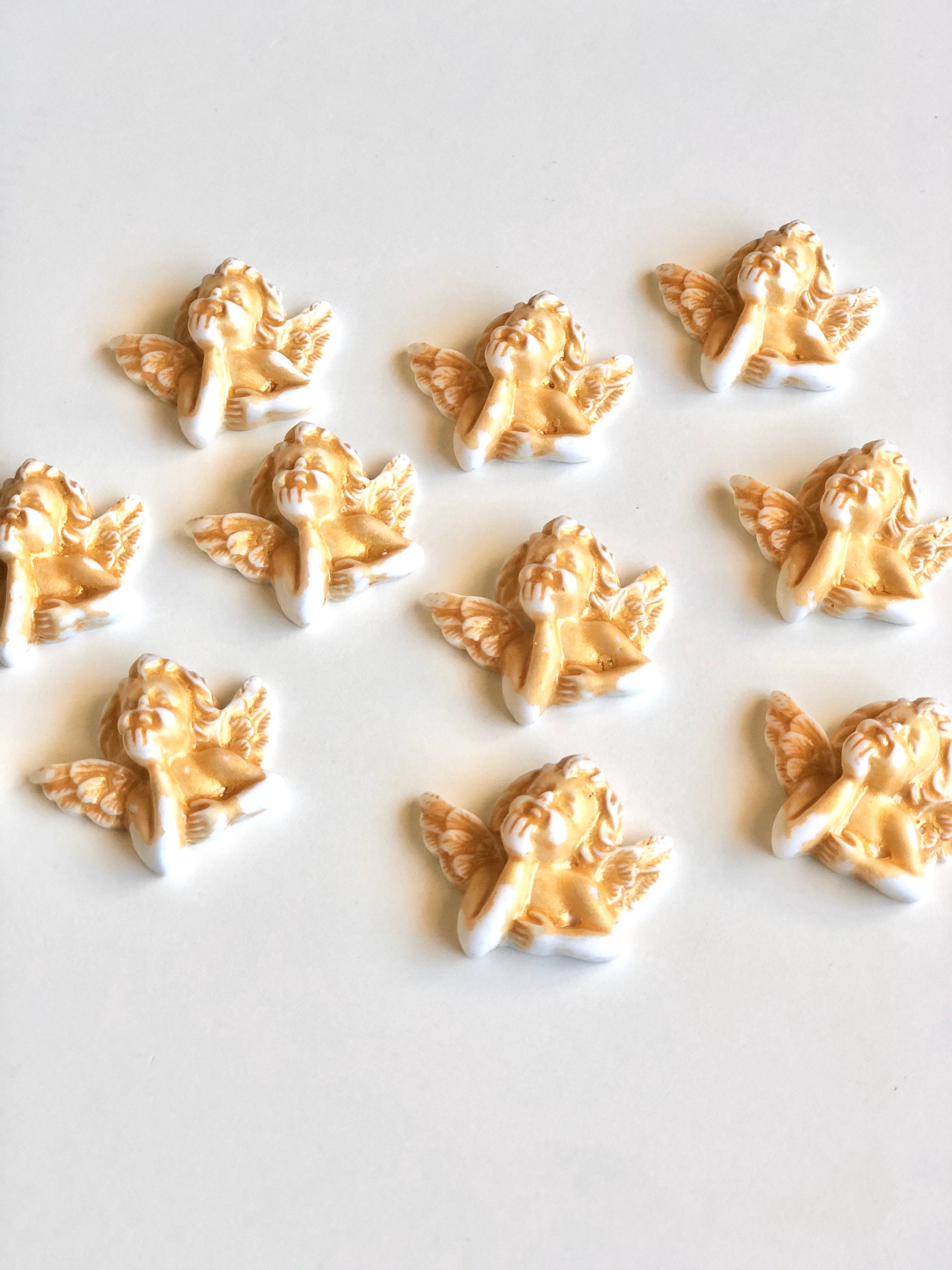 10 Pcs Resin Angel, Home Decor, Vintage Angel, Kawaii Miniature ...