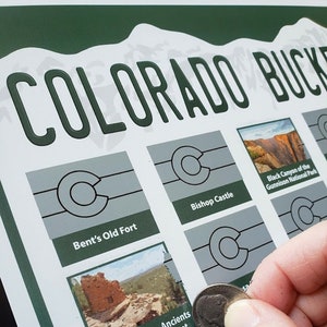 Colorado Bucket List Colorado Scratch Off Poster Colorado Housewarming Gift Colorado Travel Map Denver Colorado Springs Colorado Art image 7