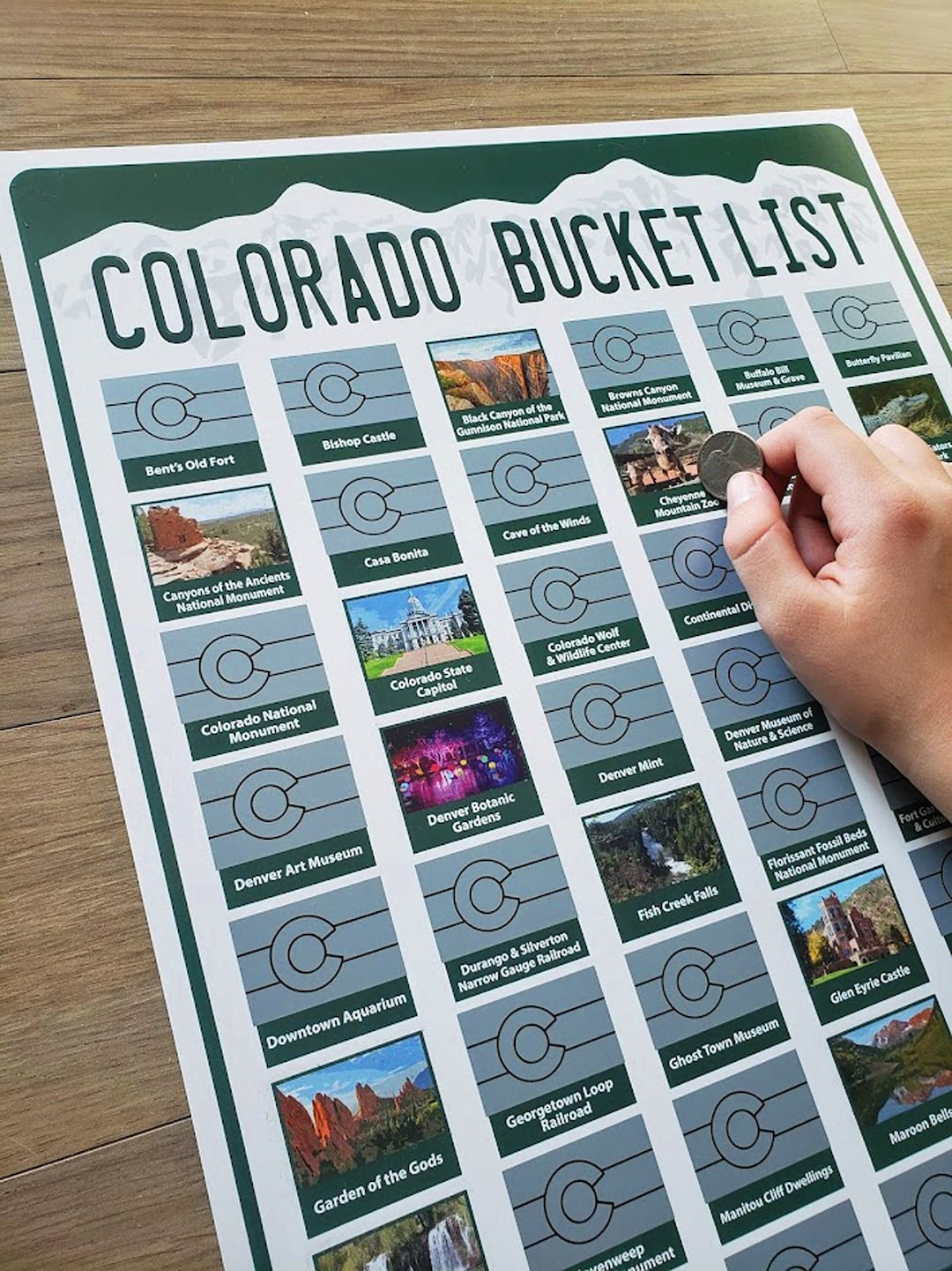 Colorado Bucket List Colorado Scratch Off Poster Colorado Colorado Bucket List Colorado Scratch Off Poster Colorado