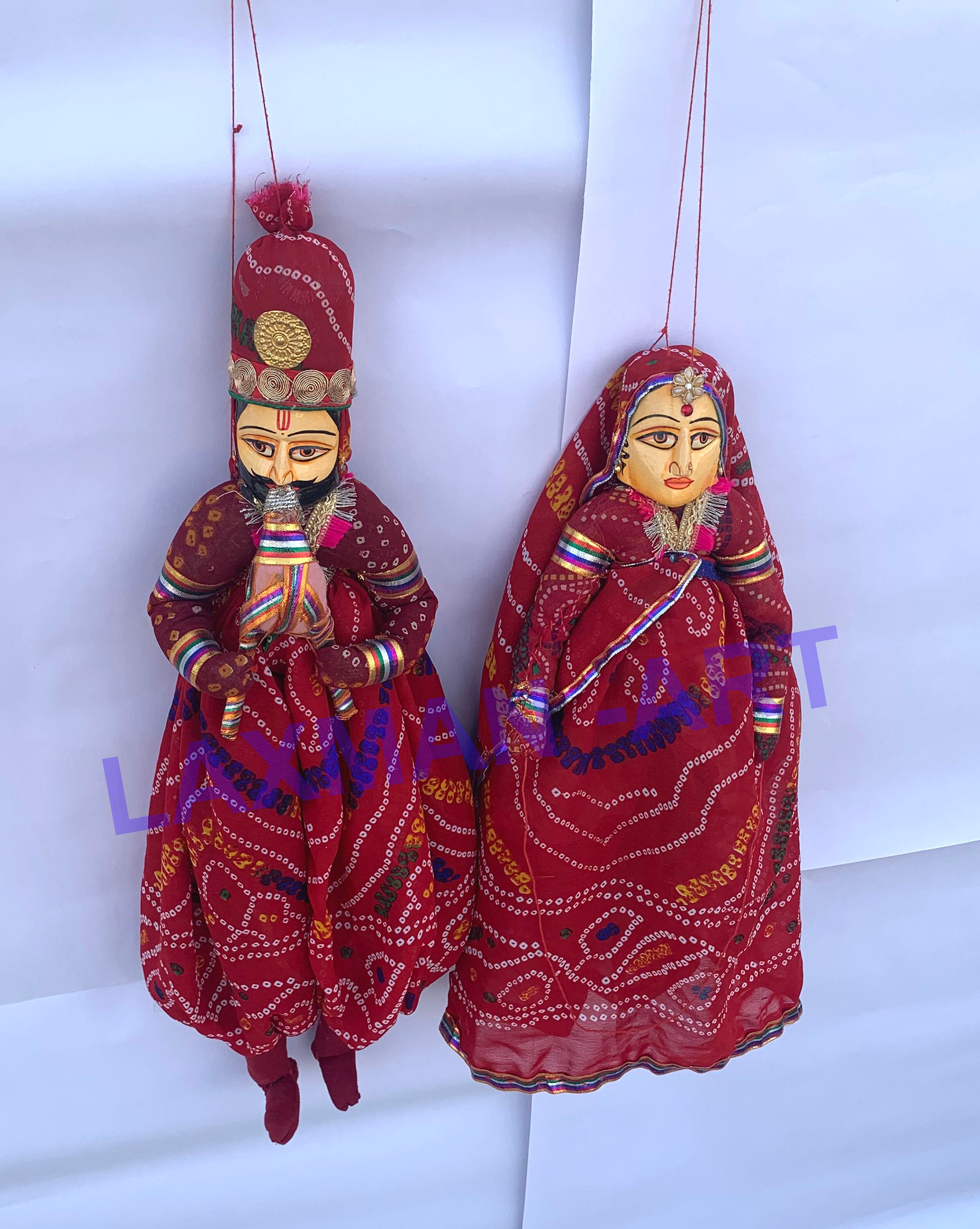 Rajasthani Puppet Kathputli Traditional Handmade Puppet Etsy