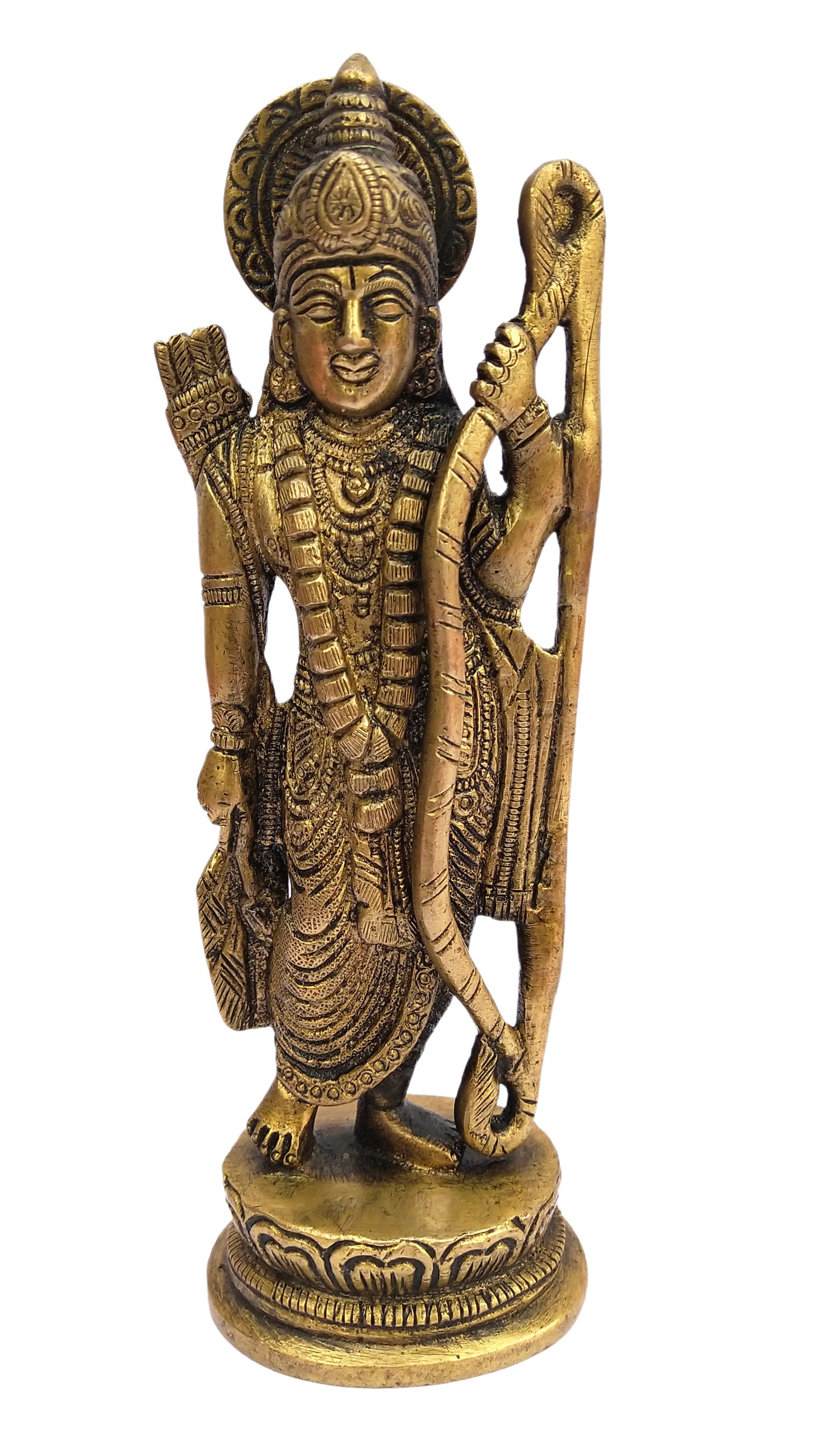 Vintage Brass Ram Sita Idol Statue Sculpture Figurine for Home Etsy