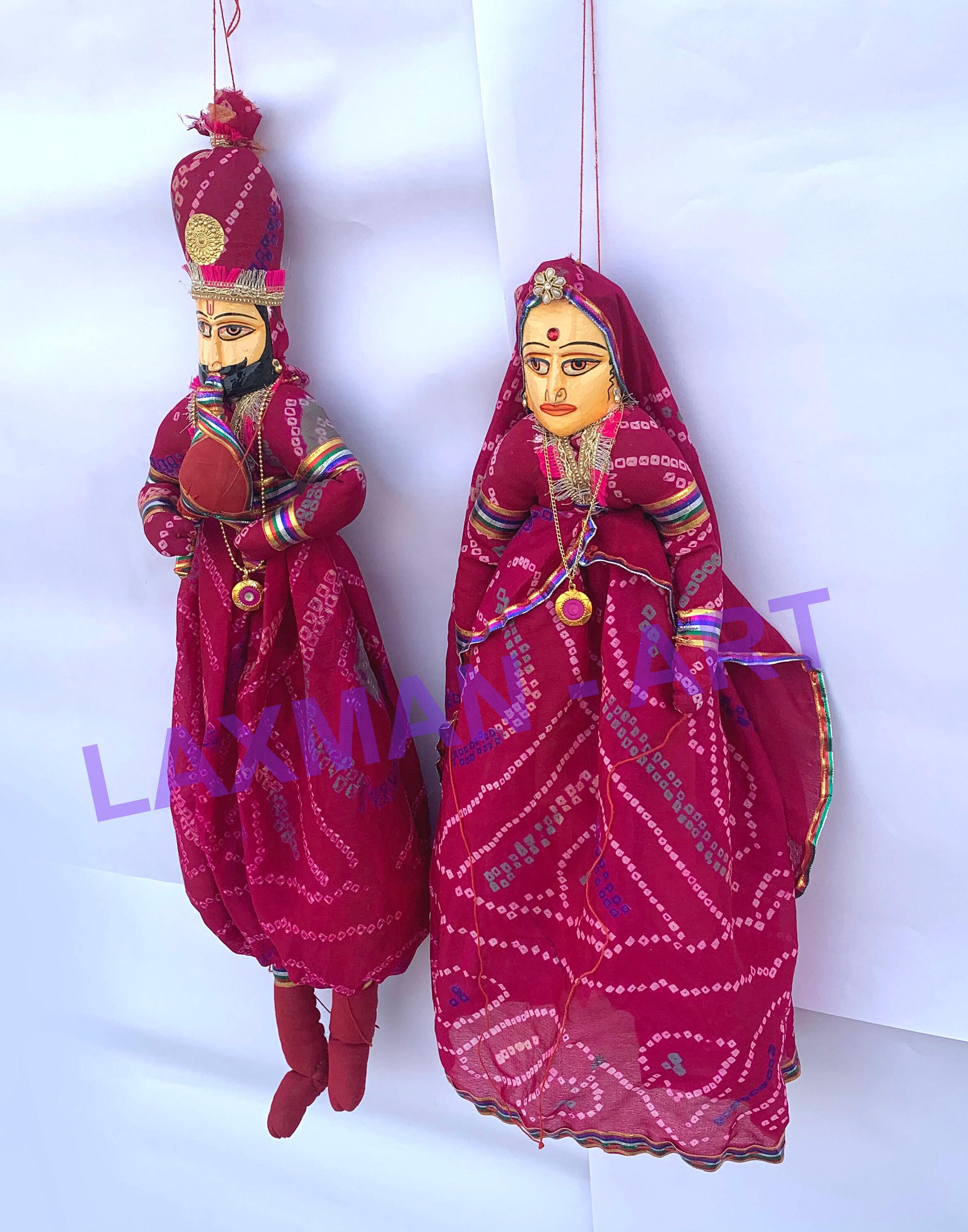 Rajasthani Puppet Kathputli Traditional Handmade Puppet Etsy