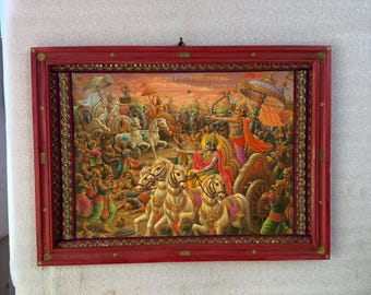 ARTVARKO Campana Ghanti In Ottone Con Krishna Che Suona Il Flauto – Per Puja, Tempio Casa E Ufficio, Altezza 14 Cm, Fatto A Mano