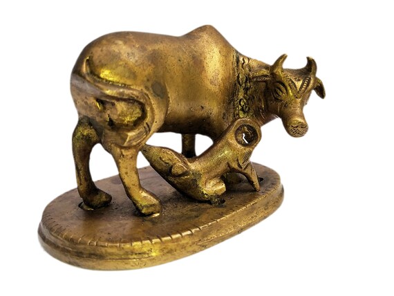 Antique Vintage Indian Brass Camel Cart Showpiece Home Decor Statue Figurine