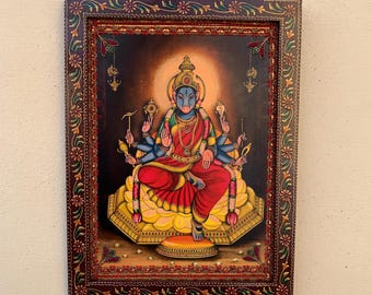 プラティヤンギラ デヴィ フォト フレーム。カリの化身、アタルヴァナ