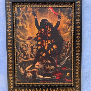 インド伝統絵画 神話的シーン フレーム付き 100％安い インド伝統絵画 フレーム付き 神話的シーン 絵画 - 絵画