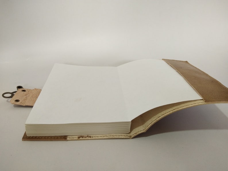 Indian handmade paper cover notebook 7x5 inches diary brown Etsy