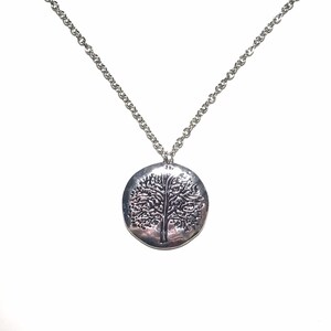 Tree Of Life Silver Pendant Necklace