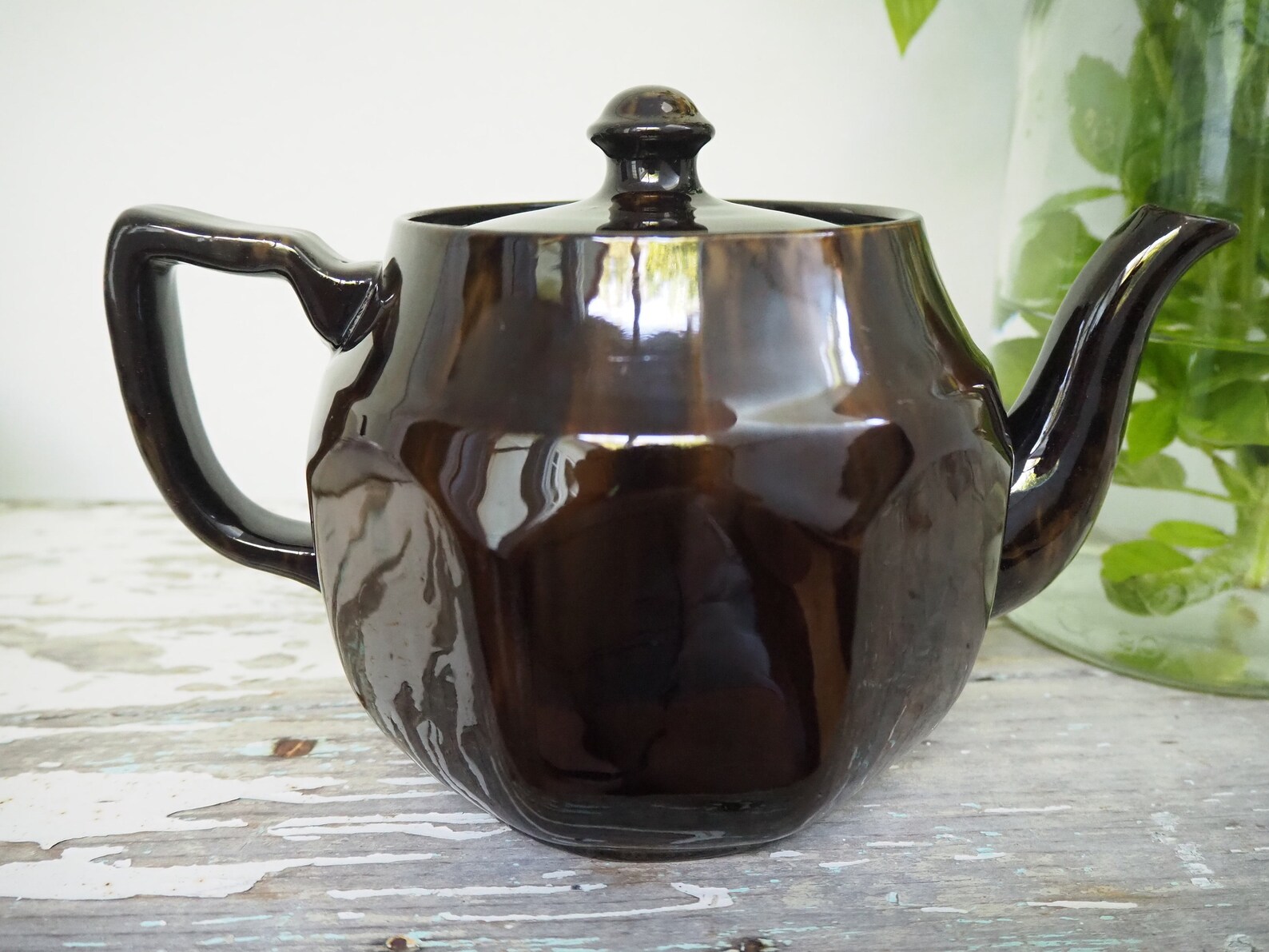 Brown Betty teapot / made in England Etsy