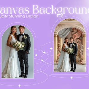 24 Eleganckie Cyfrowe Tła Kwiatowe Do Fotografii Ciążowej, Ślubów i Zaproszeń Na Specjalne Okazje