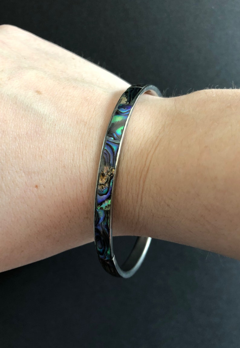 Brazalete náutico Paua Shell Brazalete imagen 5