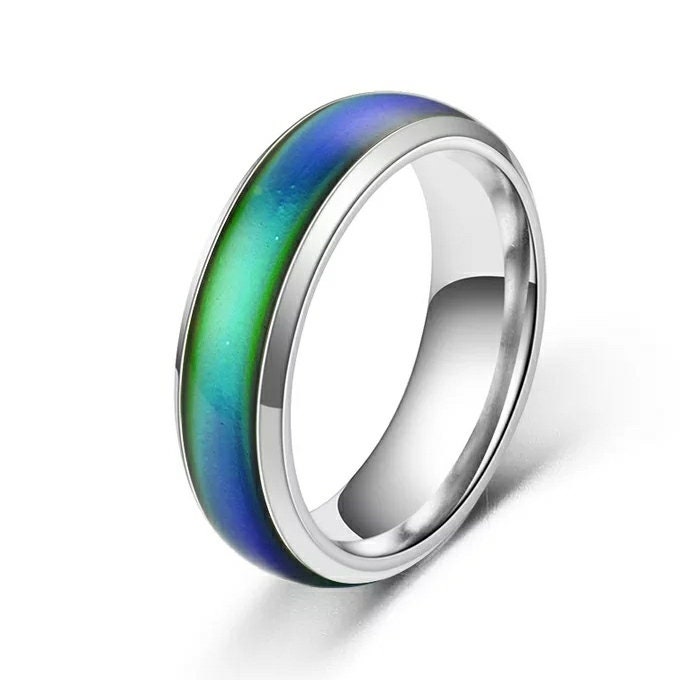 Emotion Mood Color Changing Ring for Men Women Band Ring Etsy Emotion Mood Color Changing Ring for Men Women Band Ring Etsy