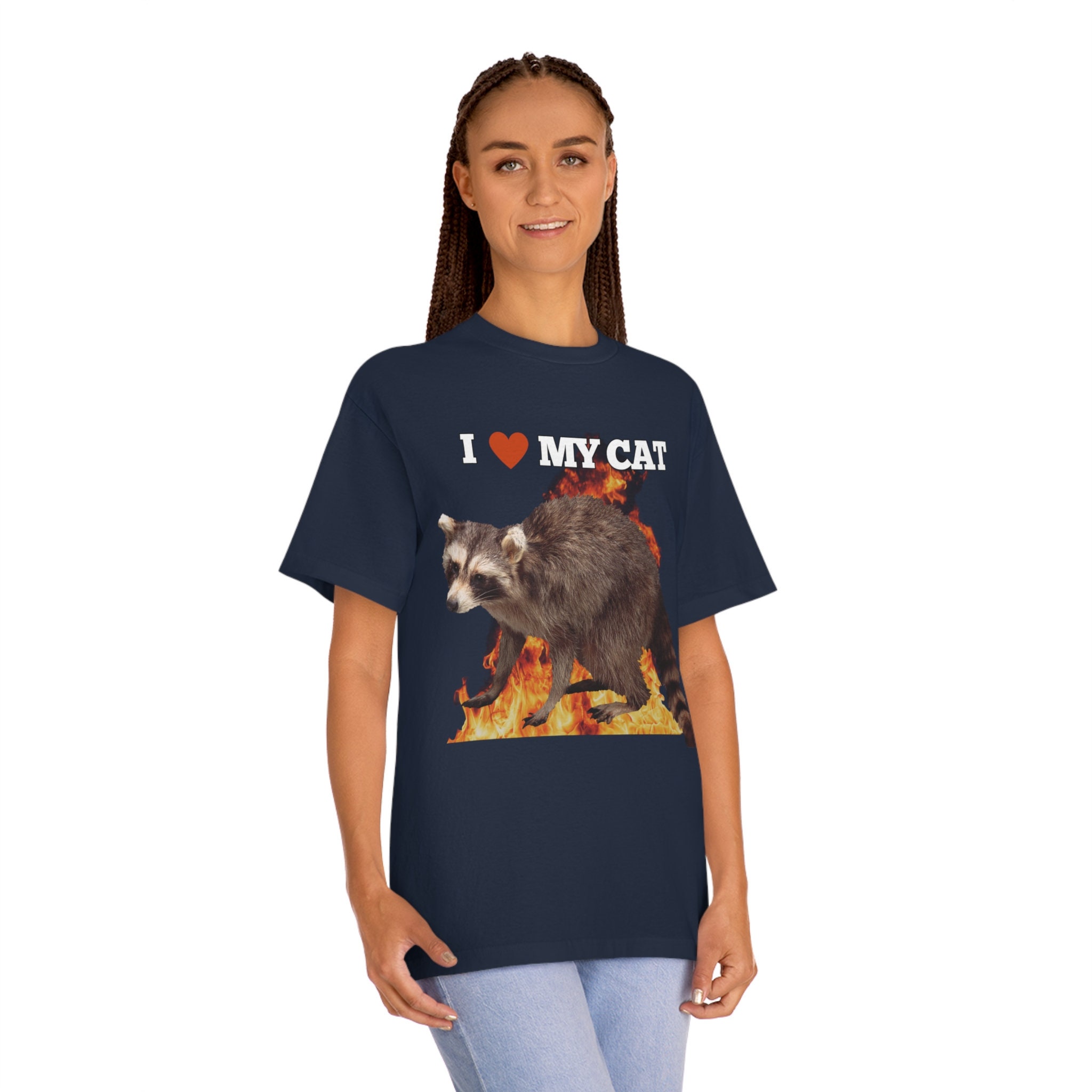 Raccoon Meme Classic Tee - Etsy