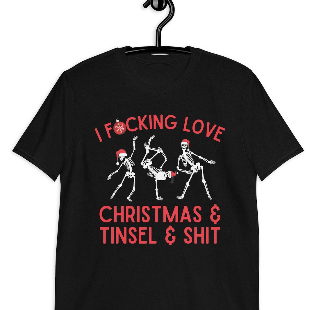Funny Christmas Shortsleeve Unisex Tshirt Etsy