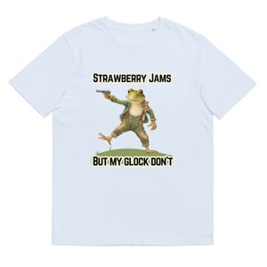 Strawberry Jams but My Glock Don't Meme Shirt Frog - Etsy