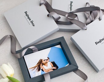 4x6/5x7/6x8 Photo box, Personalized Gift Box, Packaging for photographers, Branding package