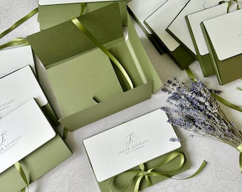 Photo Envelope with Ribbon: Photographer Packaging (4x6/5x7/6x8)