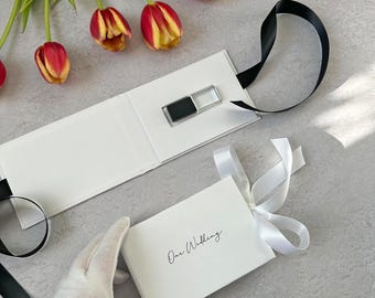 Personalisierte USB Box - Handgemachte Fotograf Geschenkverpackung