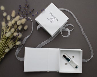 Usb box, Handmade usb packaging, Wedding USB box with USB,   Personalized USB flash box